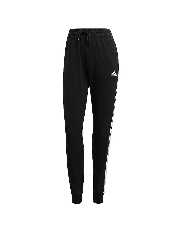 Schwarze cheap adidas jogginghose